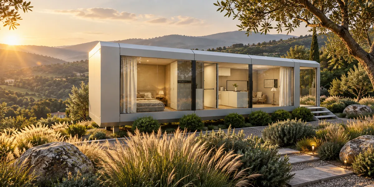F40 space capsule house