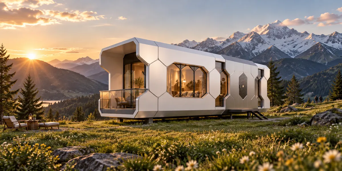R38 space capsule house